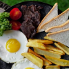 Яичница с олениной и картофельными дипами Дикий Краш ШАШ&КРАШ