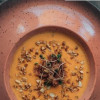 Тыквенный крем-суп с прошутто Ростерия Грифель